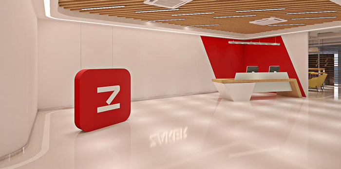 網絡科技公司辦公室裝修設計效果圖