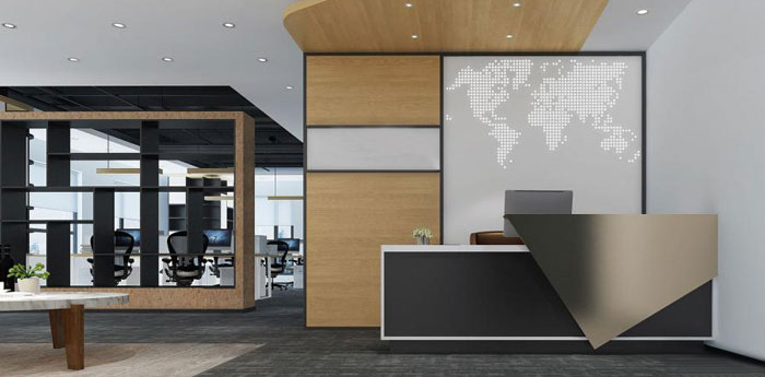 	杭州蕭山辦公室裝修設(shè)計效果圖