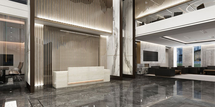 金融辦公室裝潢設(shè)計效果圖