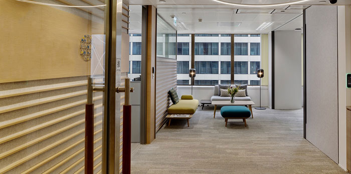 金融理財公司辦公室裝修設(shè)計效果圖