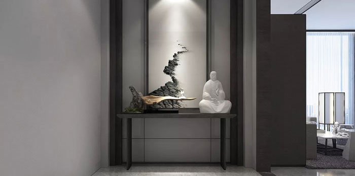 禪意辦公室裝修設計效果圖