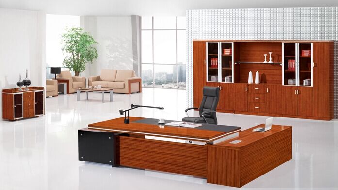 優質辦公室辦公桌效果圖