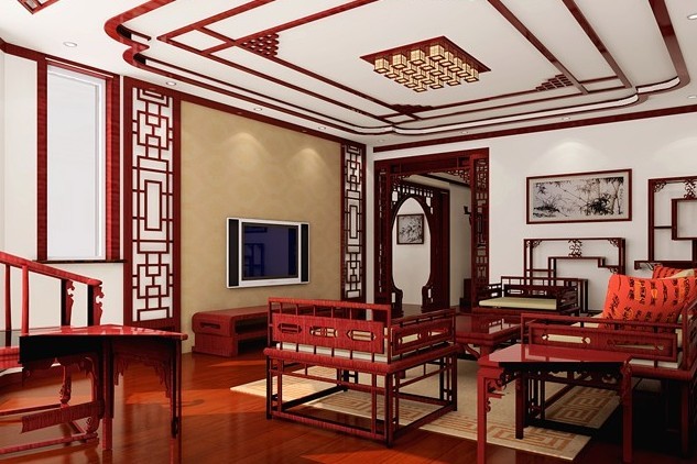 新古典裝修設計高雅而和諧效果圖