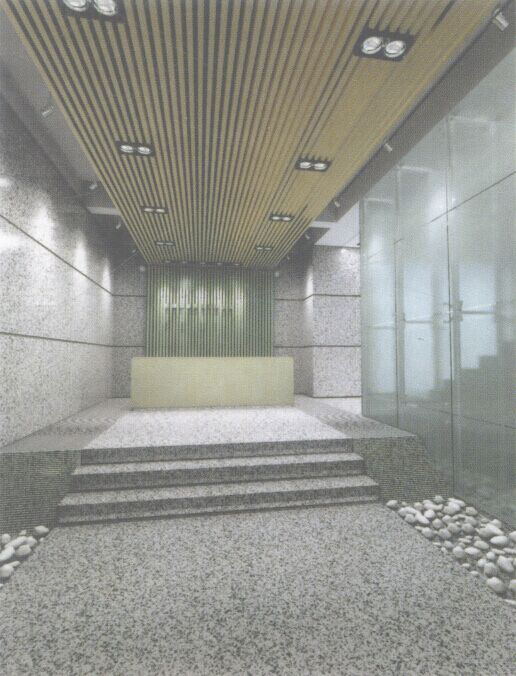 生態辦公設計效果圖