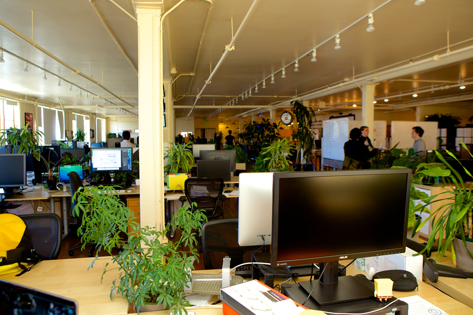 50人以下辦公室設計效果圖3