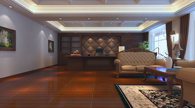 總經理辦公室設計：主色調要簡潔，明亮