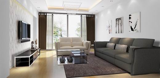 錦綸布藝沙發效果圖