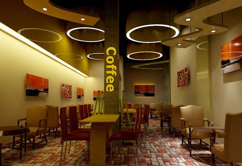 田園農舍主題的餐廳設計