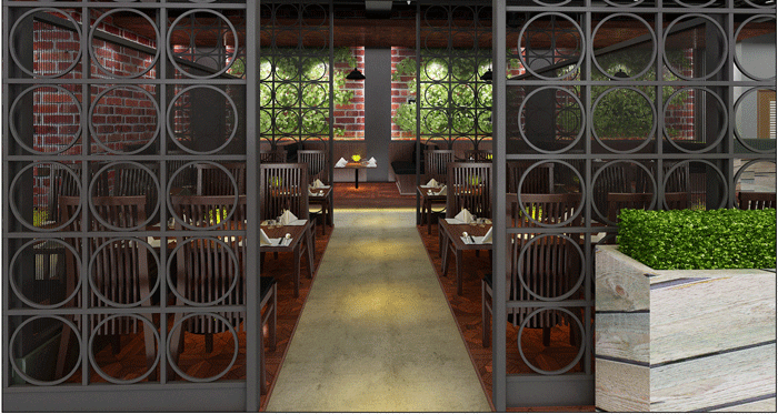 港式工廠風主題餐廳裝修設計案例