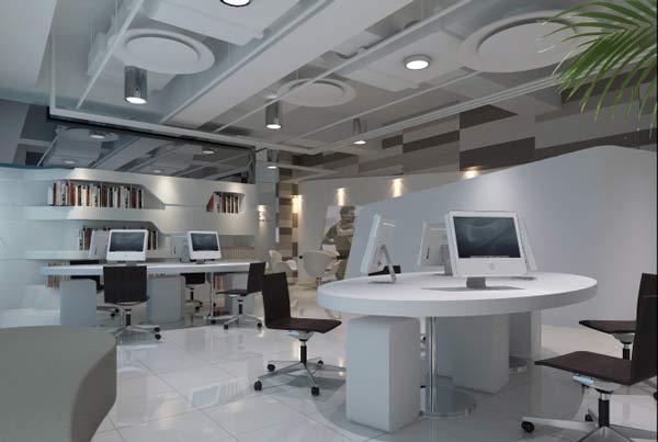 辦公室展廳色彩設計