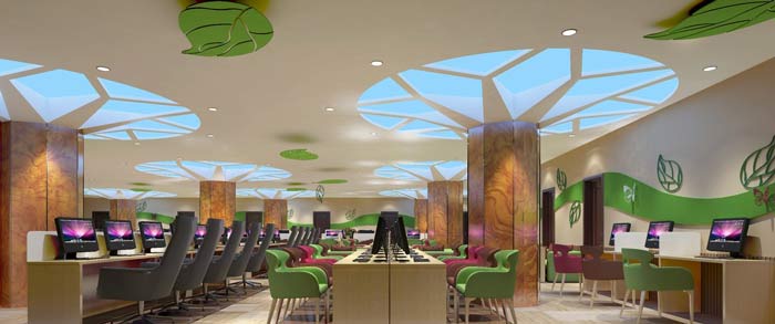 網咖設計效果圖