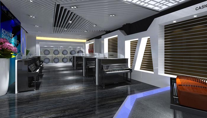 伽音琴行裝修設計案例