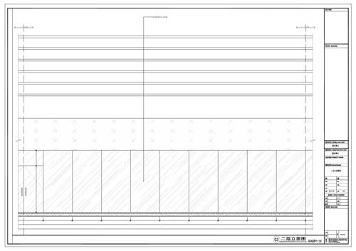 商場深化設(shè)計(jì)施工圖二層立面圖03