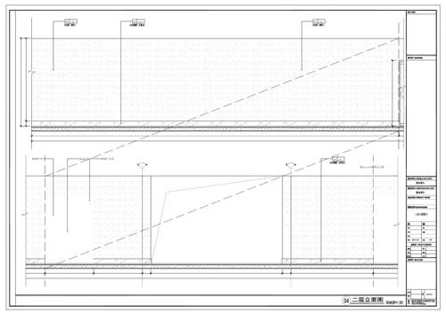商場深化設(shè)計(jì)施工圖二層立面圖04