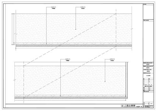 商場深化設(shè)計(jì)施工圖二層立面圖40