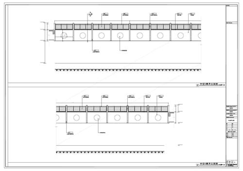 商場深化設(shè)計(jì)施工圖中庭立面圖02
