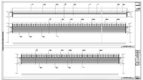 商場深化設(shè)計(jì)施工圖中庭立面圖06-07
