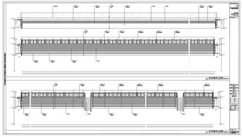 商場深化設(shè)計(jì)施工圖中庭立面圖08-09