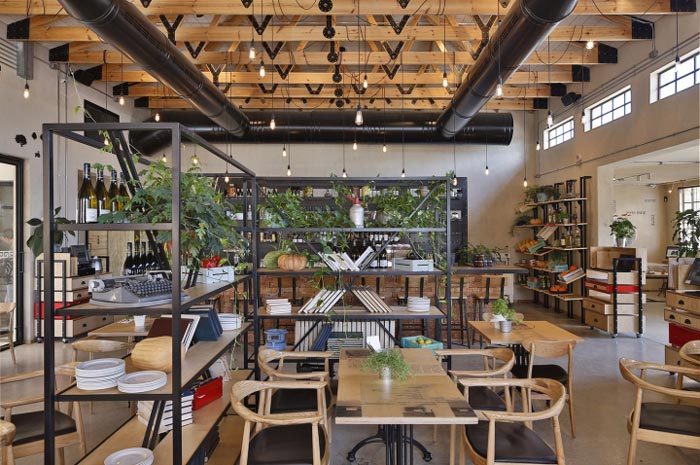 文獻主題餐廳就餐區域裝修設計效果圖