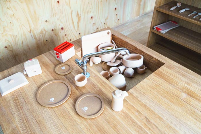 小型少兒教育機構洗手區裝修設計案例效果圖