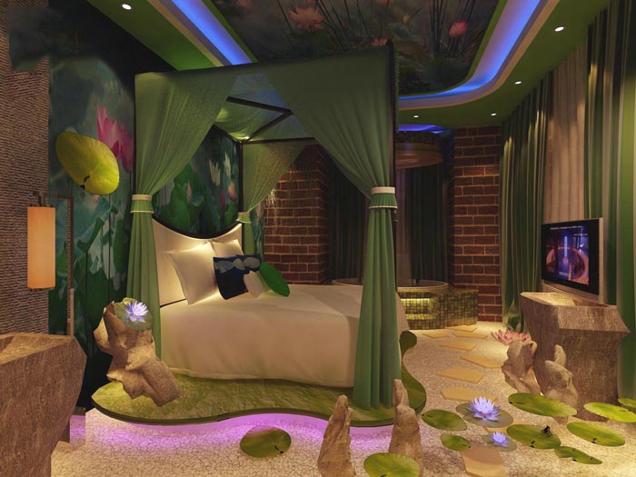 主題情侶酒店裝修設(shè)計(jì)案例