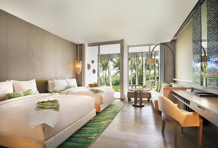 度假村酒店戶外客房裝修設計案例效果圖