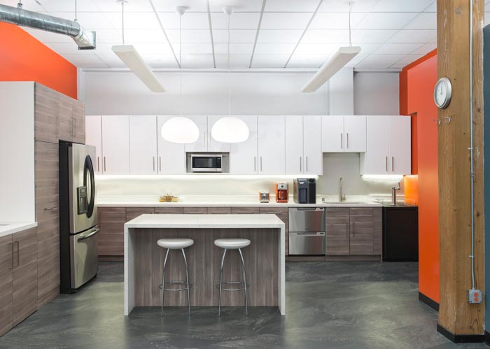 廣告公司辦公室休息區域裝修設計案例效果圖