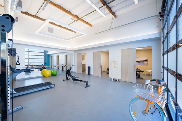 醫(yī)藥公司辦公室?jiàn)蕵?lè)區(qū)域裝修設(shè)計(jì)案例效果圖