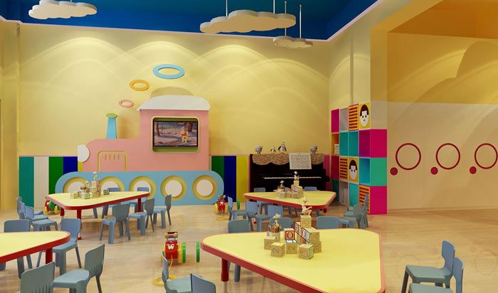 幼兒教育機(jī)構(gòu)教室裝修設(shè)計案例