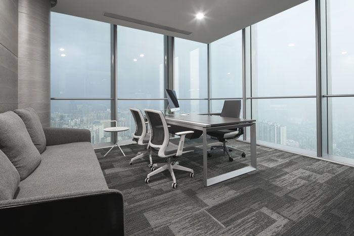 培訓(xùn)機(jī)構(gòu)總經(jīng)理辦公室裝修設(shè)計案例效果圖