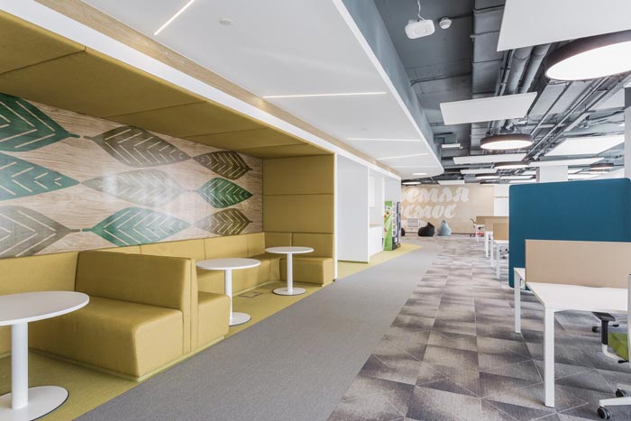 金融投資公司辦公室接待區域裝修設計案例效果圖