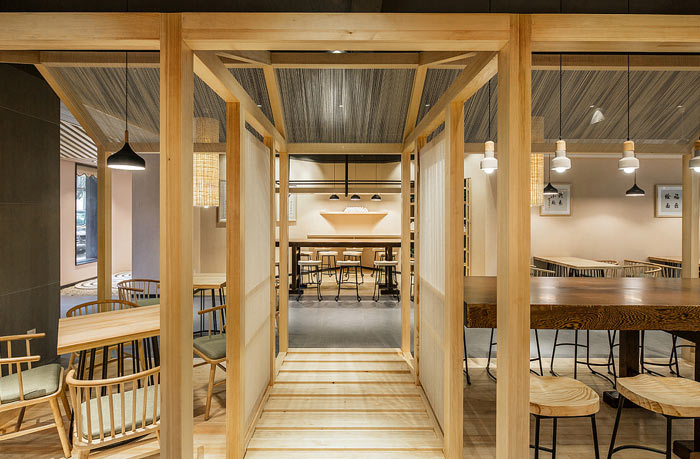 特色面館過道裝修設計效果圖