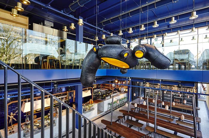 烤肉店吊燈裝修設計效果圖