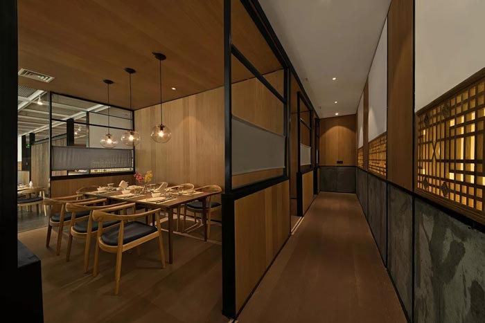 特色川菜館包廂裝修設計效果圖