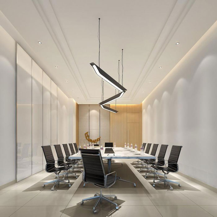 杭州濱江辦公室小會議室裝修設(shè)計效果圖