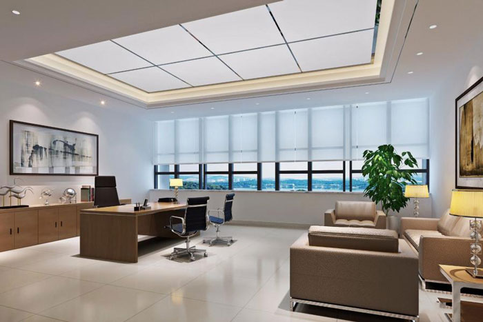 杭州濱江總經(jīng)理辦公室裝修設(shè)計效果圖