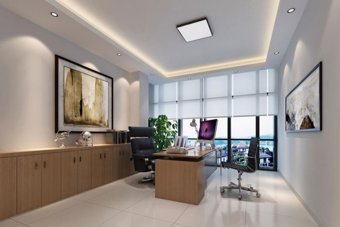 杭州濱江經(jīng)理辦公室裝修設(shè)計效果圖