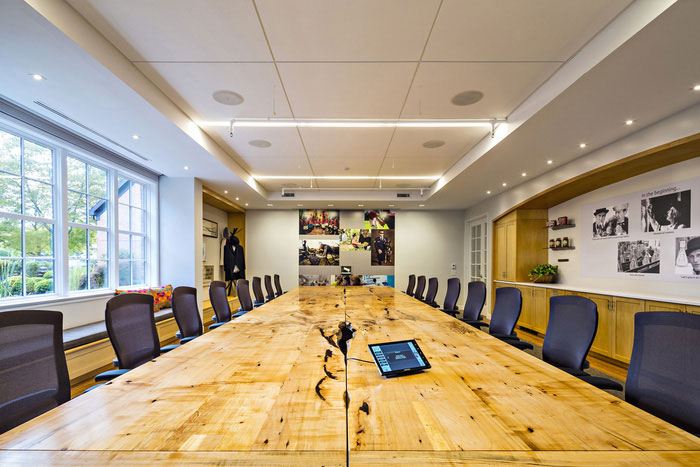 食品貿易公司辦公室會議室裝修設計實景圖