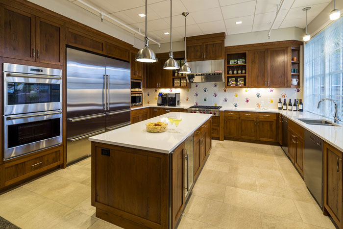 食品貿易公司辦公室茶水間裝修設計實景圖