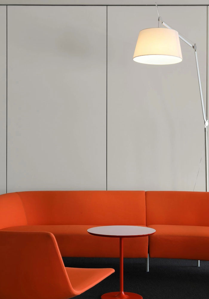 企業(yè)總部辦公樓接待區(qū)細節(jié)裝修設計效果圖