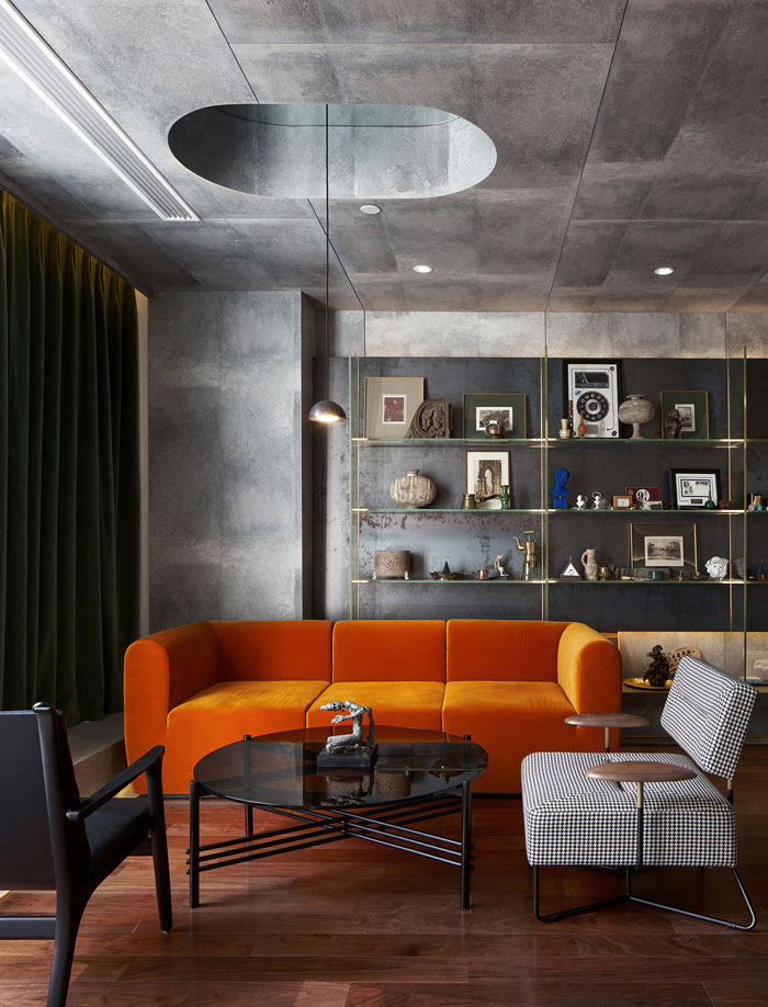 1300平方總經理辦公室裝修設計效果圖