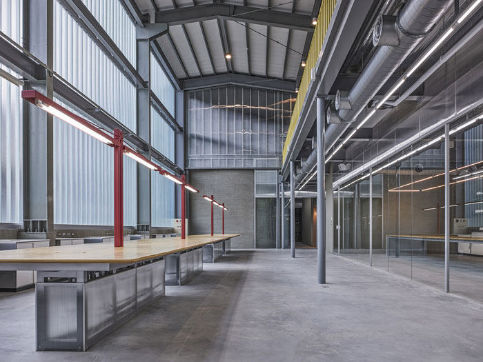 廠房辦公室開放辦公空間裝修設計效果圖