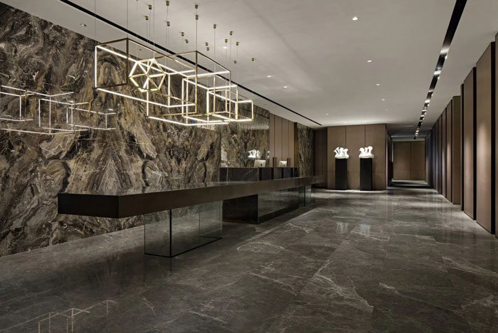 投資公司辦公室前臺裝修設(shè)計(jì)效果圖