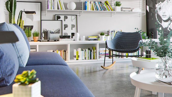 家居公司總經理辦公室裝修設計效果圖