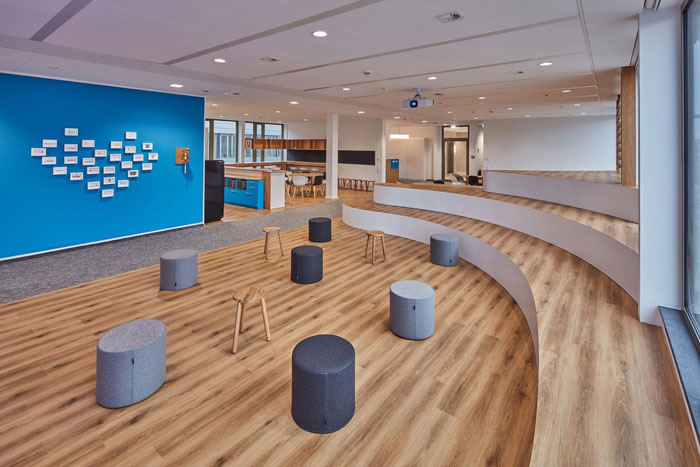 技術公司辦公室交流區裝修設計效果圖