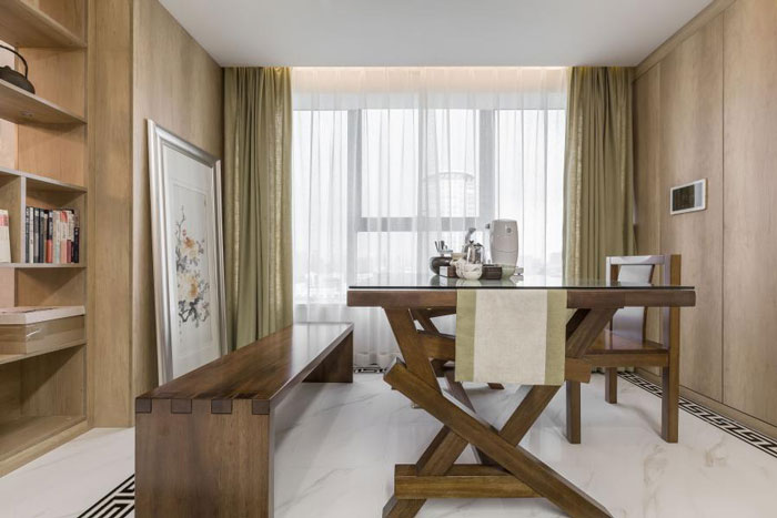 杭州古蕩總經理辦公室裝修設計方案