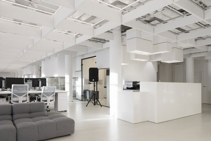 媒體公司辦公室休息區裝修設計效果圖