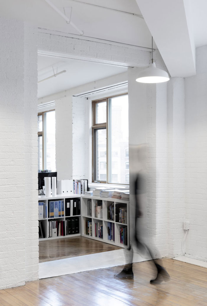 工業(yè)風格辦公室吧臺入口裝修設(shè)計效果圖