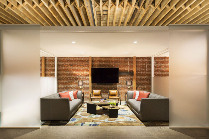 公司辦公室接待區裝修設計效果圖