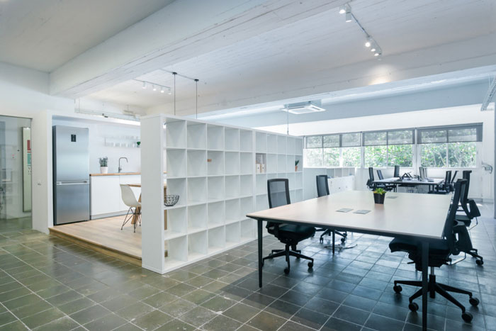 現(xiàn)代化辦公室進(jìn)門區(qū)裝修設(shè)計效果圖